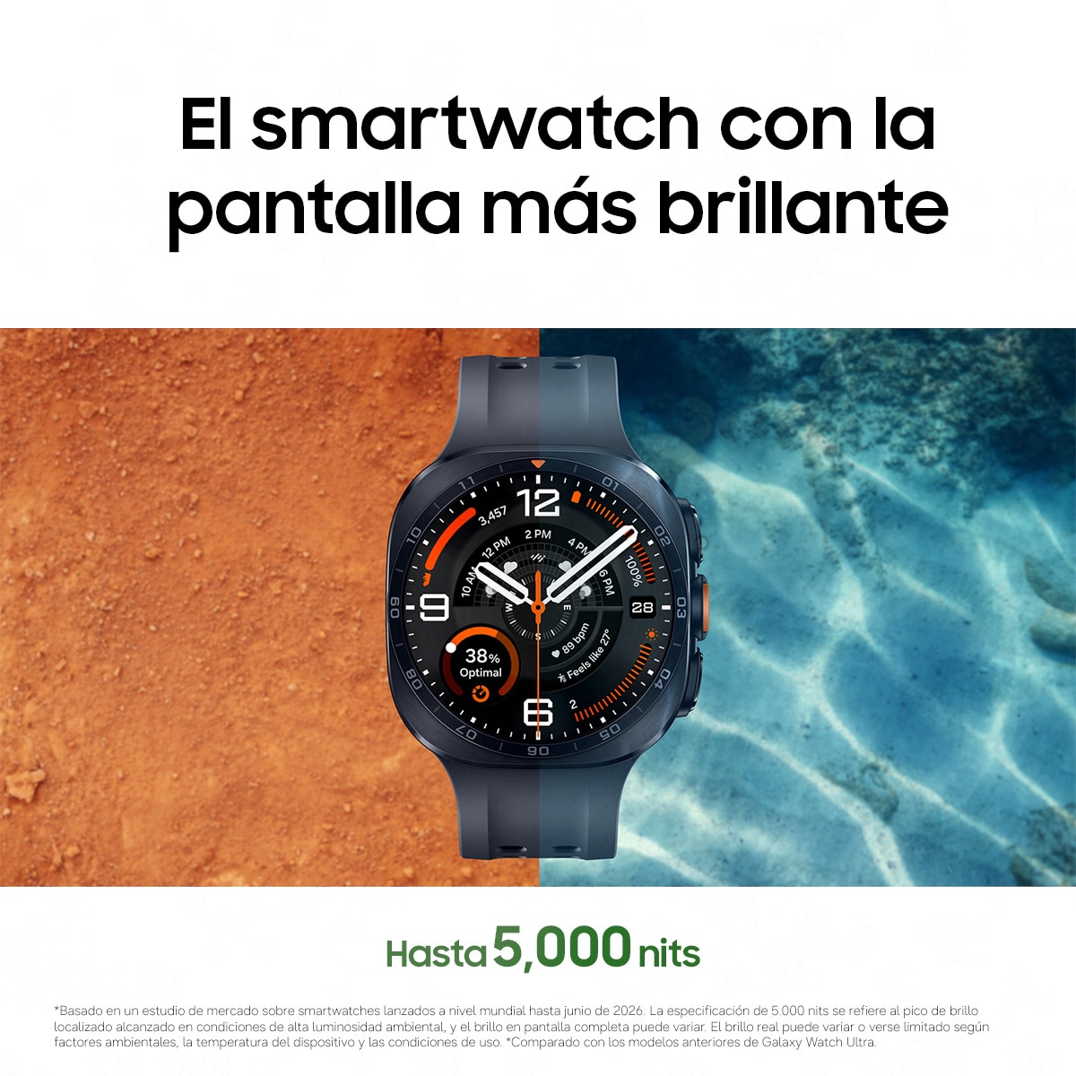 Samsung Galaxy Watch Ultra2 Smartwatch Plata-6