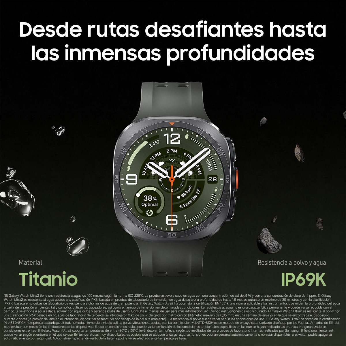 Samsung Galaxy Watch Ultra2 Smartwatch Plata-7