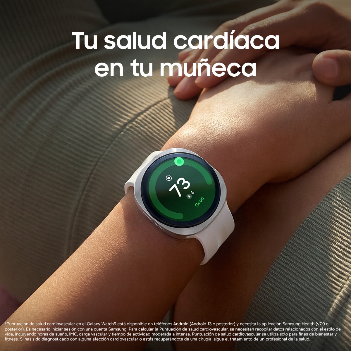 Samsung Galaxy Watch9 44mm 4G Smartwatch Plata-7