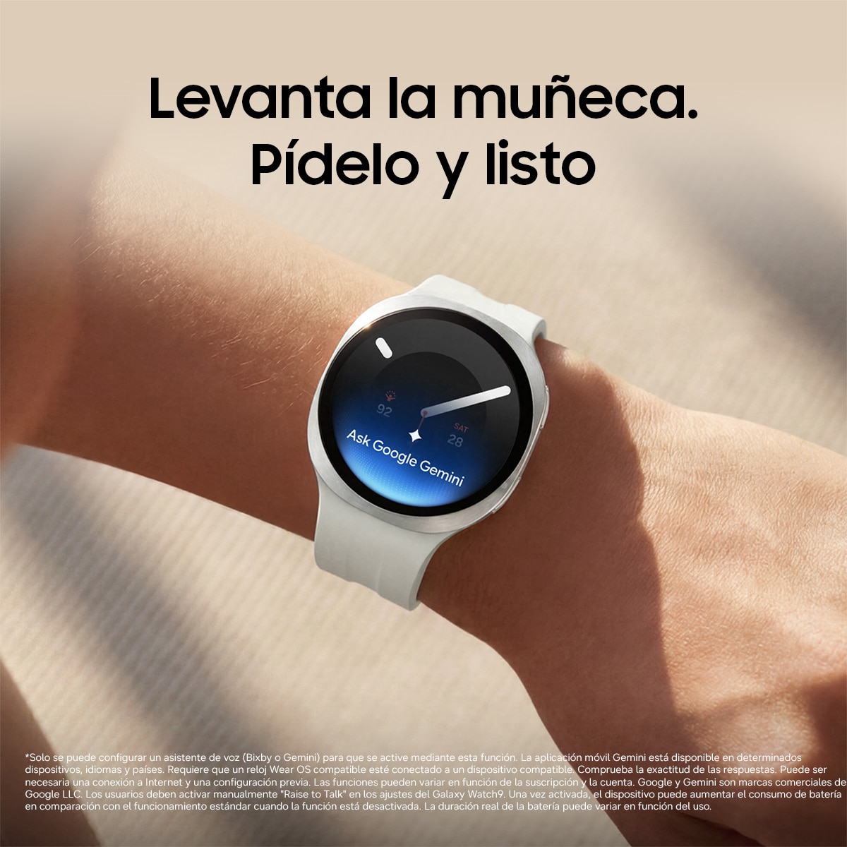 Samsung Galaxy Watch9 40mm Smartwatch - Gris Gris-9