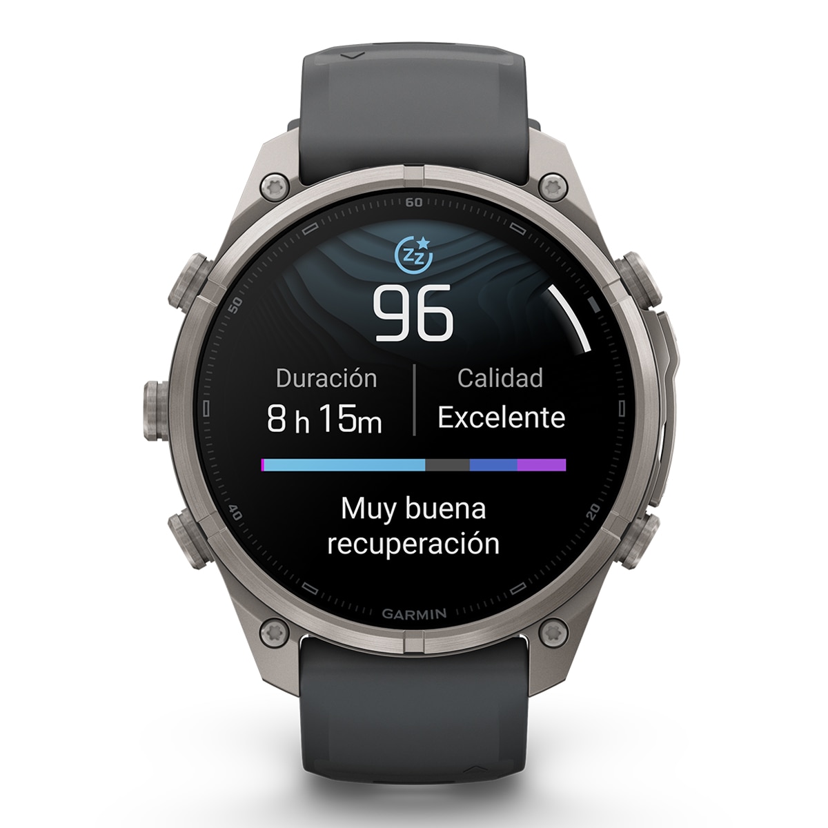 Garmin Fénix 9 Pro inReach 51mm Titanio, correa Gris, LTE, Smartwatch - Gris Gris-3