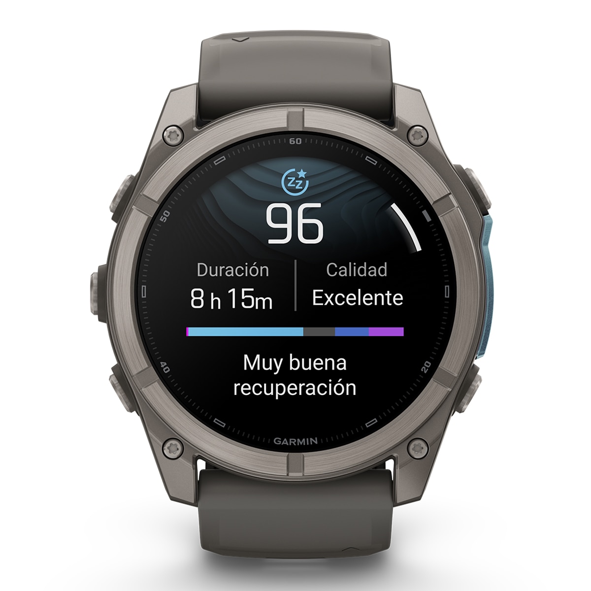 Garmin Fénix 9 47mm Titanio, correa Gris, Smartwatch - Gris Gris-5