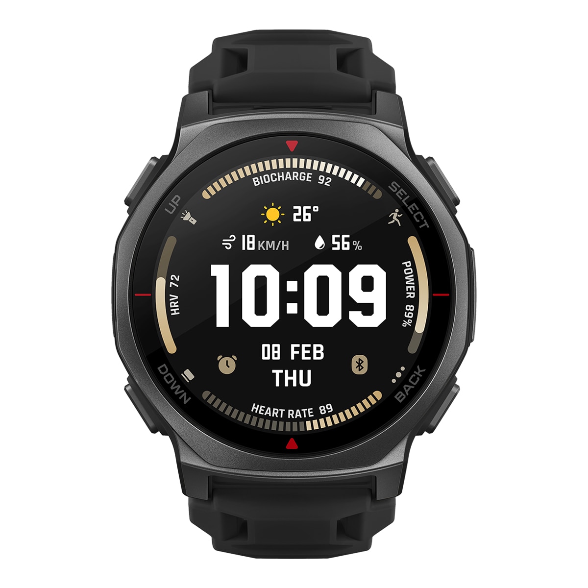 Imagen 2 de Amazfit T-Rex 3 Pro 44 mm Smartwatch - Negro Negro