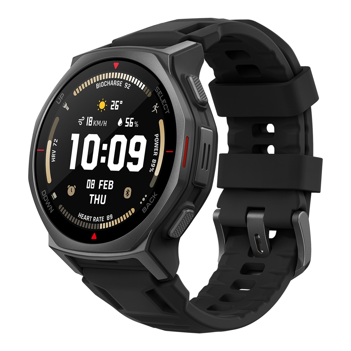 Imagen 3 de Amazfit T-Rex 3 Pro 44 mm Smartwatch - Negro Negro