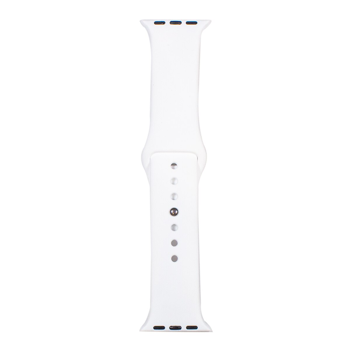Correa de silicona Friendly License compatible Apple Watch 38/40/41 mm Blanco Blanco-1