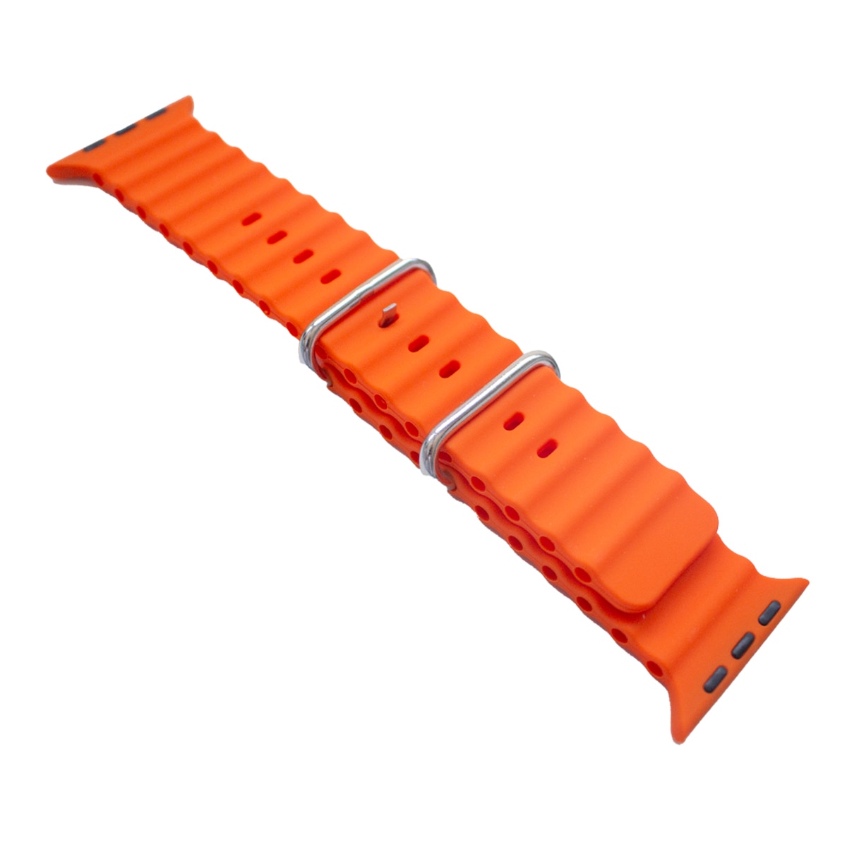 Correa de silicona Friendly License Ocean compatible Apple Watch 42/44/45 mm Naranja Naranja-2