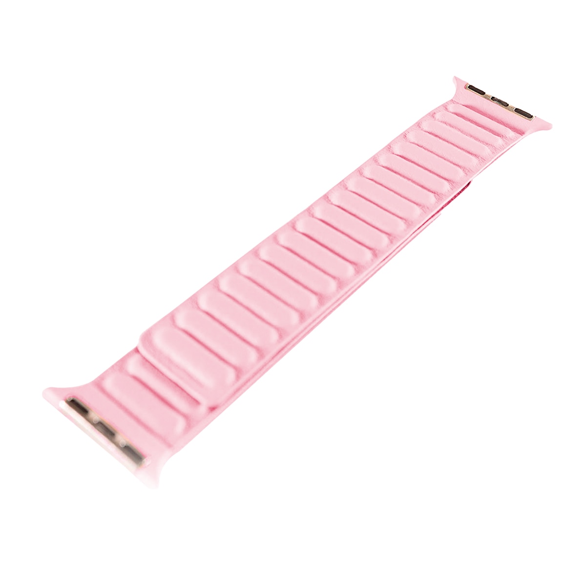 Correa de PU Friendly License Magnética Eslabones compatible Apple Watch 38/40/41 mm Rosa Rosa-2