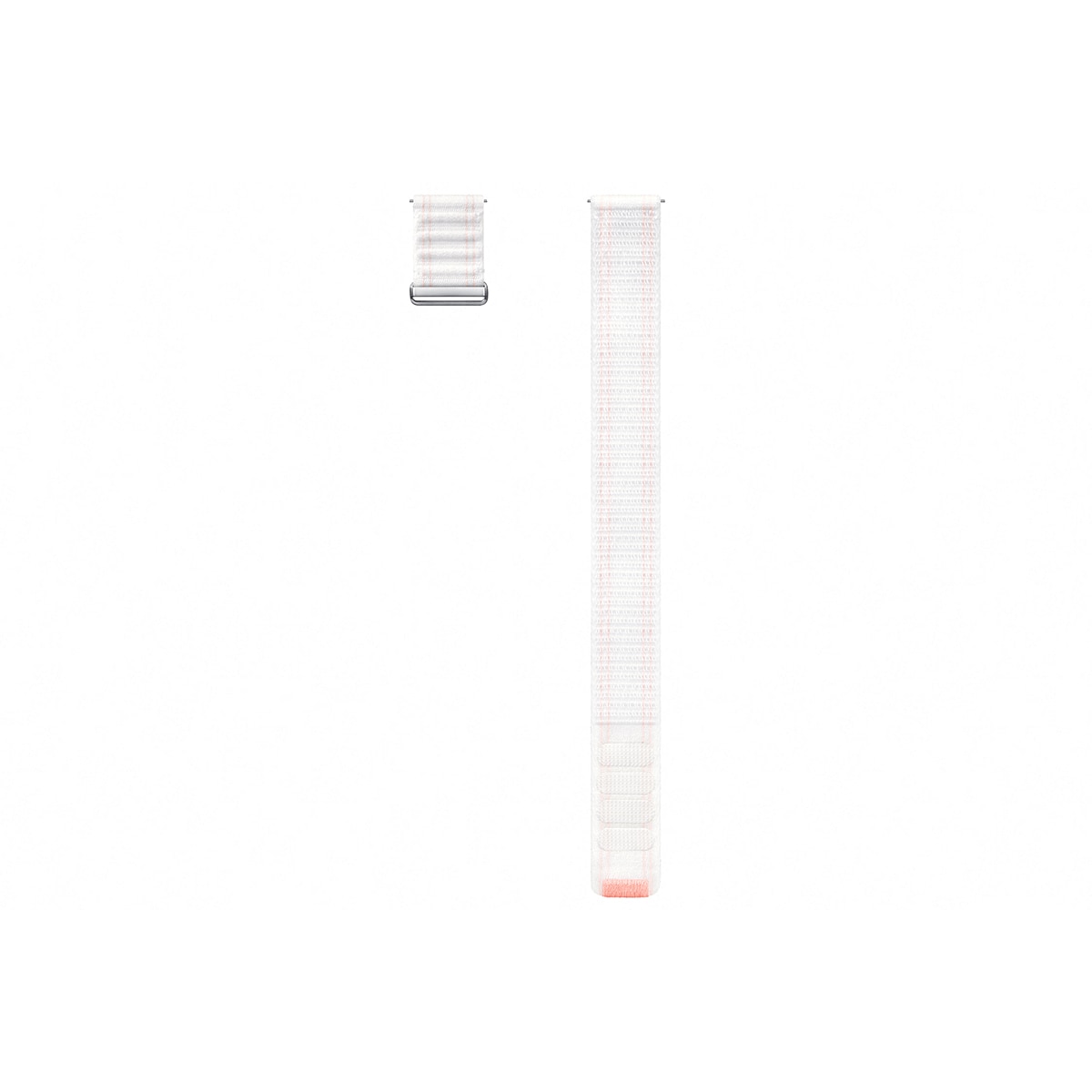 Correa de tela blanca y rosa Samsung para Galaxy Watch7 (S/M) Rosa / Blanco-1