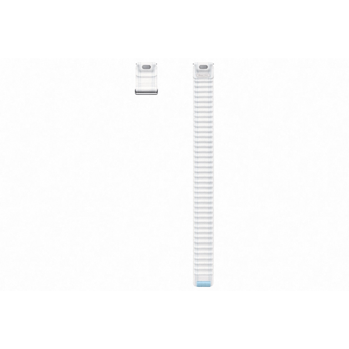 Correa de tela azul blanca y azul Samsung para Galaxy Watch7 (M/L) Azul / Blanco-2
