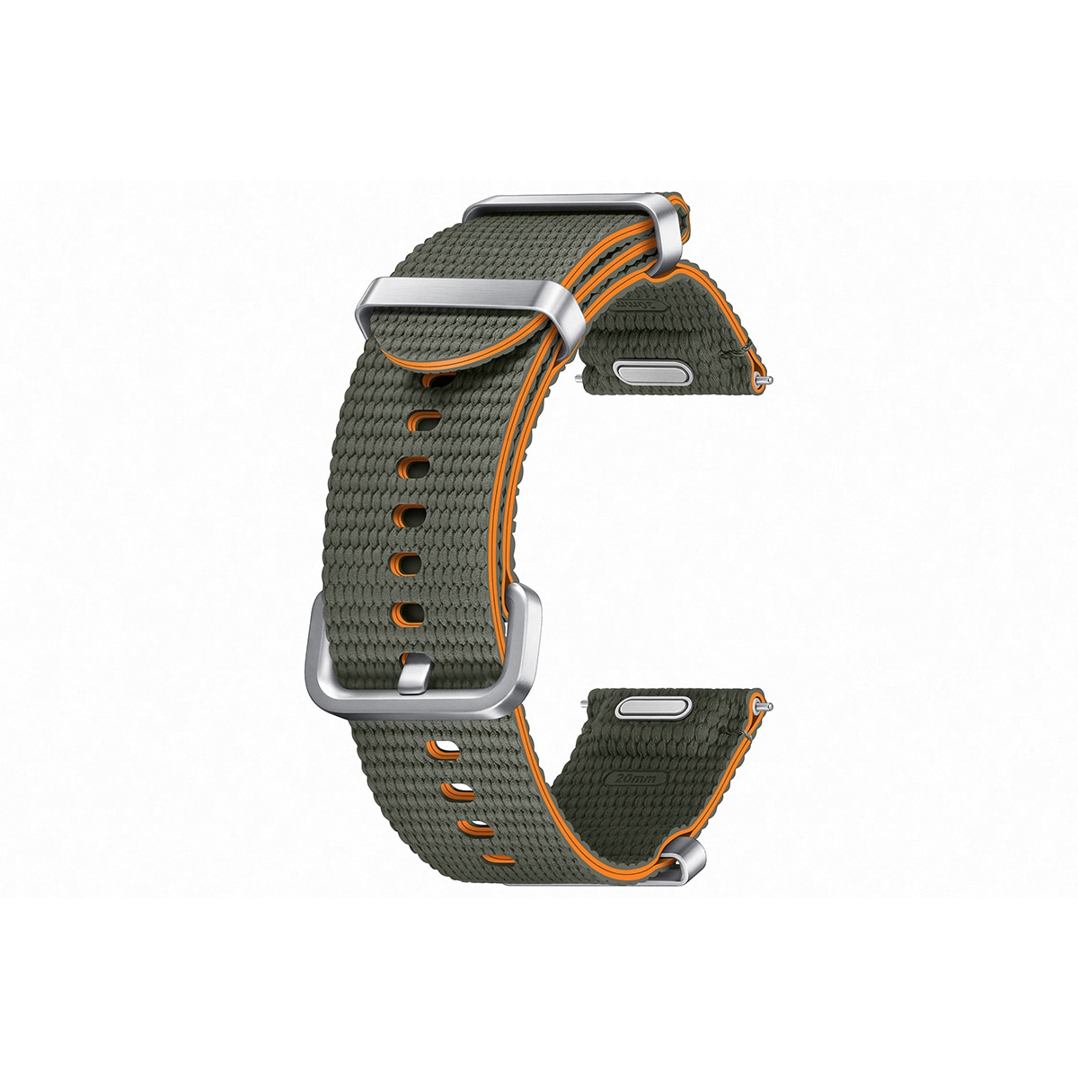 Correa con cierre clásico verde Samsung para Galaxy Watch7 (S/M) Verde-3