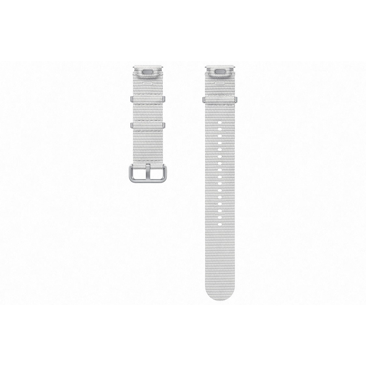 Correa con cierre clásico plata Samsung para Galaxy Watch7 (M/L) Plata-2