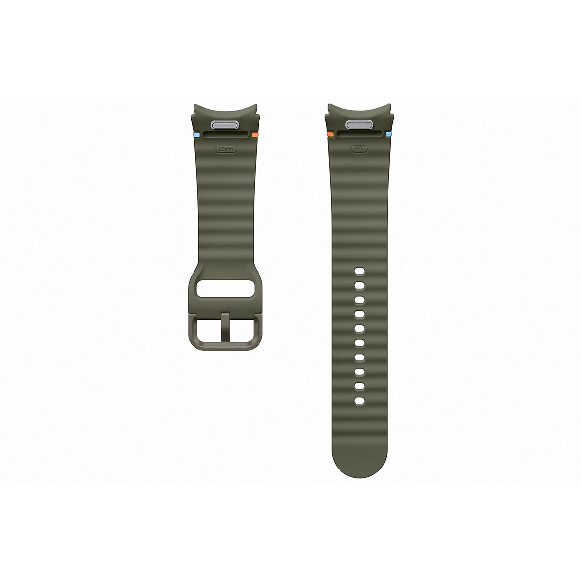 Correa deportiva verde Samsung para Galaxy Watch7 (M/L) Verde-2