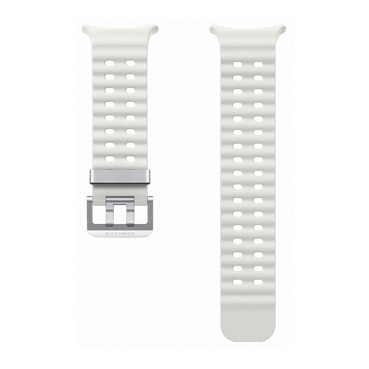 Correa deportiva crema Samsung para Galaxy Watch Ultra Blanco Arena-1