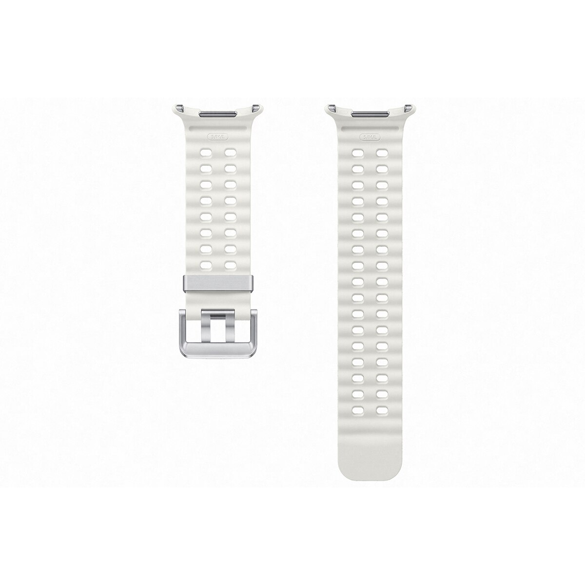 Correa deportiva crema Samsung para Galaxy Watch Ultra Blanco Arena-2