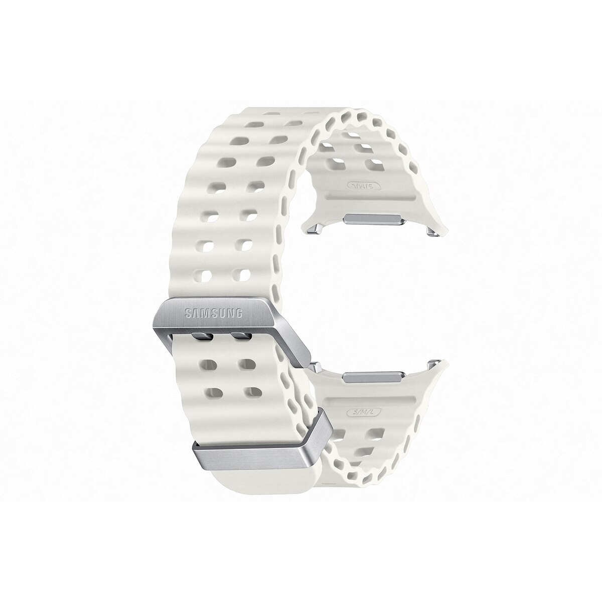 Correa deportiva crema Samsung para Galaxy Watch Ultra Blanco Arena-3