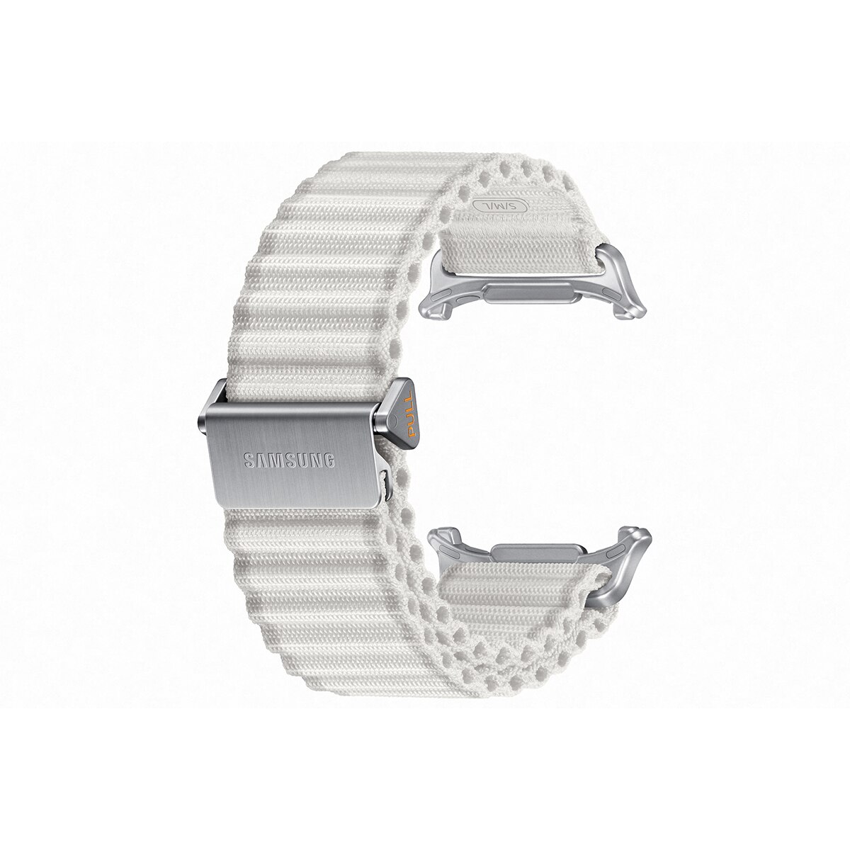 Correa elástica crema Samsung para Galaxy Watch Ultra Blanco Arena-3