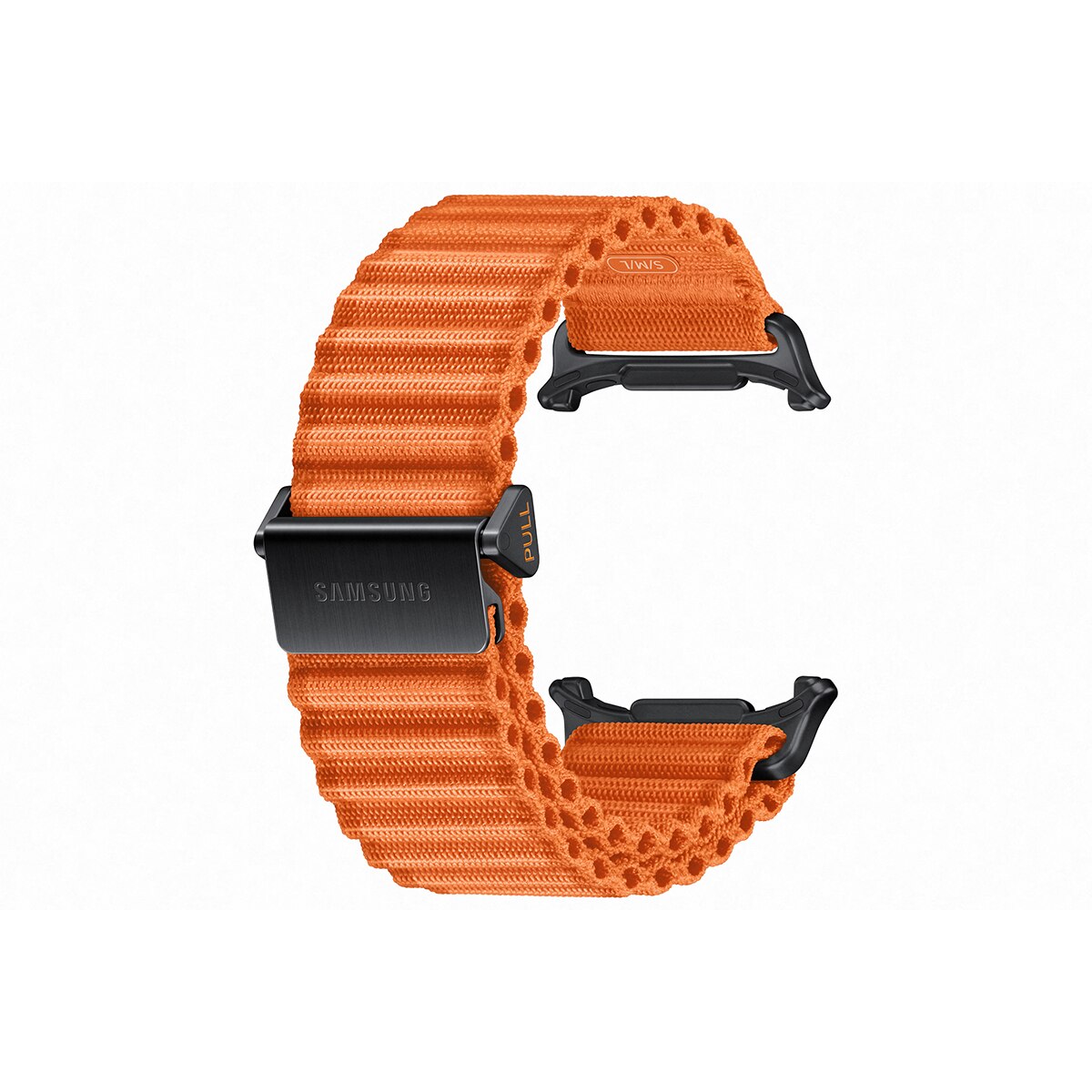Bracelete de Tecido para Samsung Galaxy Watch Ultra - Laranja Laranja-3