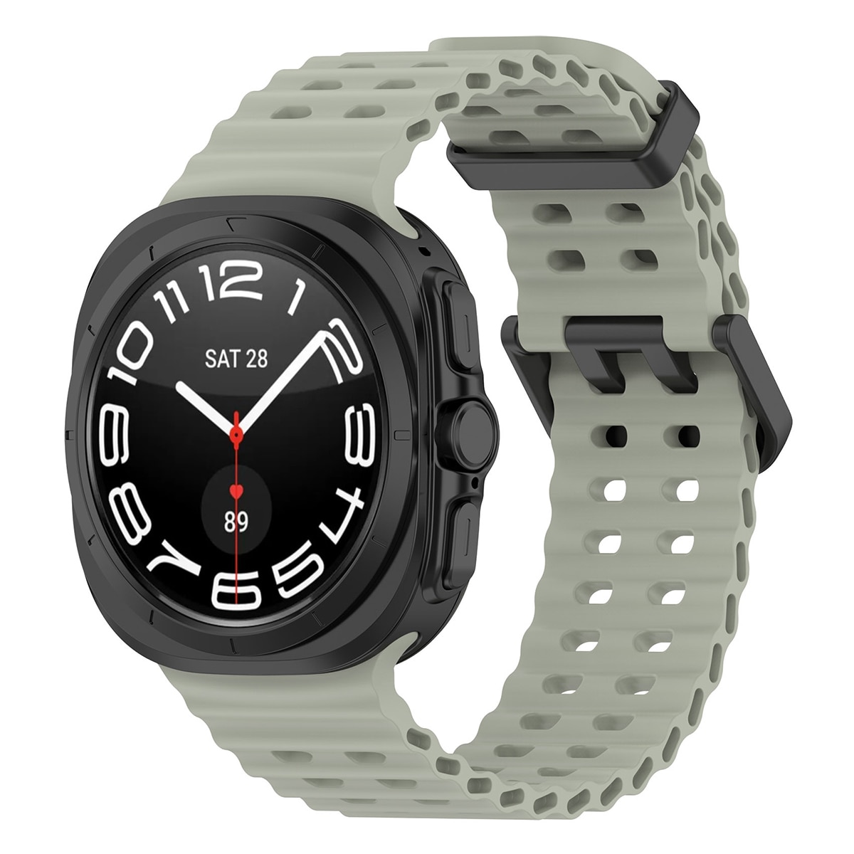 Pack de 3 unidades de Correa Silicona Friendly License Azul, Beige y Vino para Samsung Galaxy Watch Ultra Multicolor-4