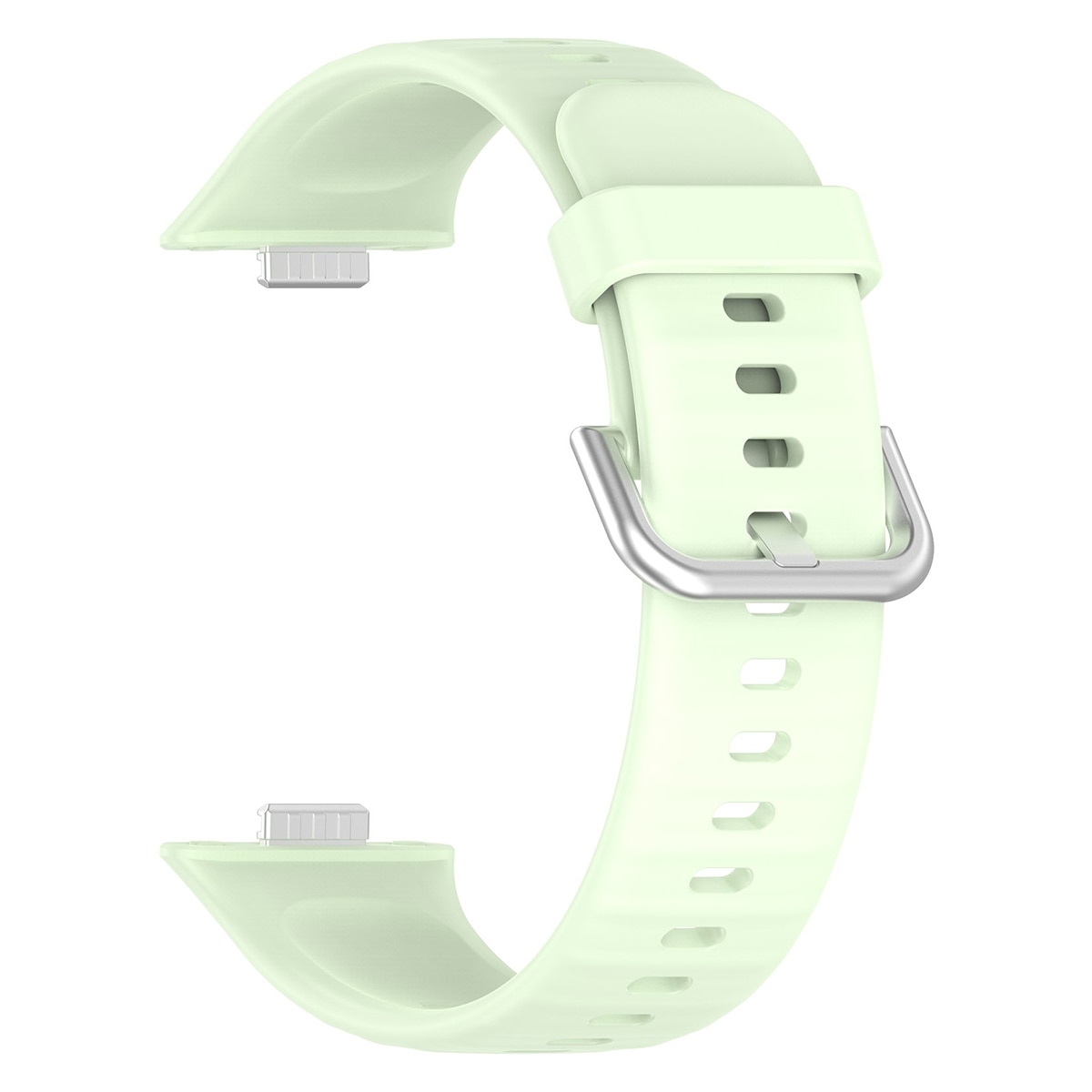 Pack de 3 unidades Correa Silicona Friendly License Rosa, Verde y Celeste para Huawei Watch Fit 3 Multicolor-4