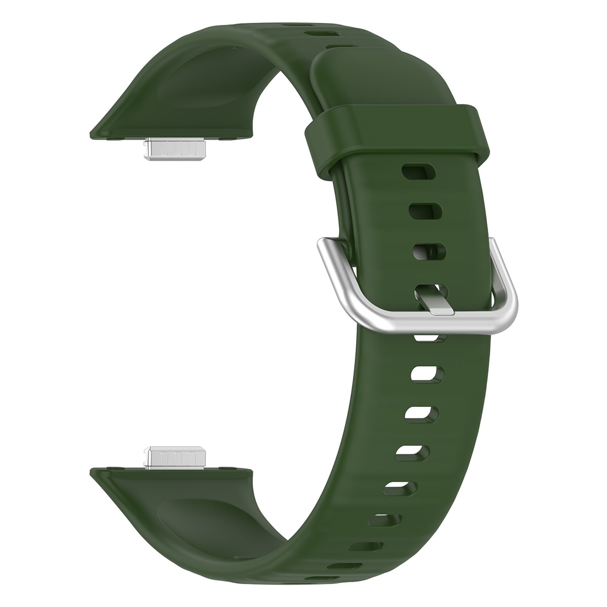 Pack de 2 unidades Correa Silicona Friendly License Verde y Azul para Huawei Watch Fit 3 Verde / Azul-4