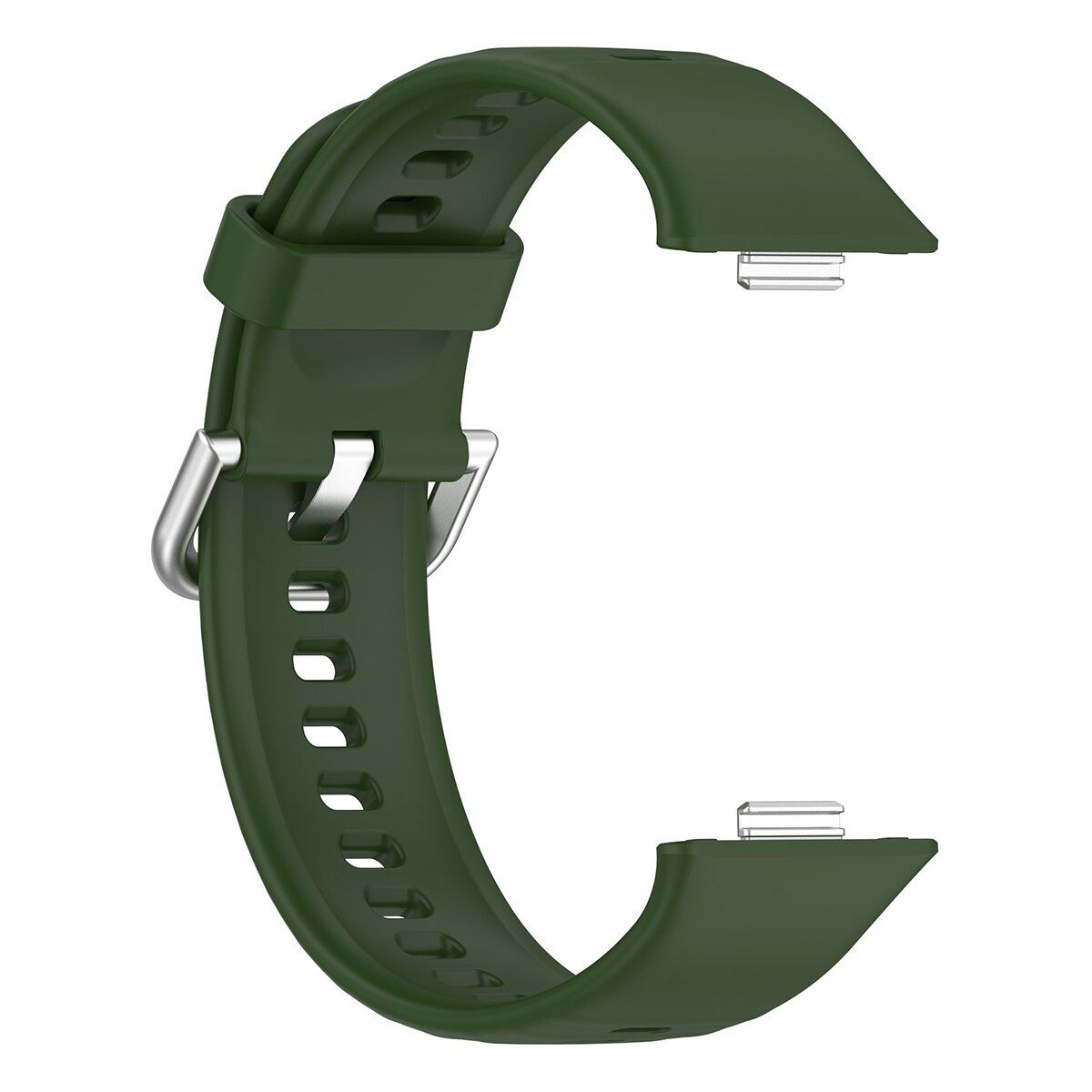 Pack de 2 unidades Correa Silicona Friendly License Verde y Azul para Huawei Watch Fit 3 Verde / Azul-5