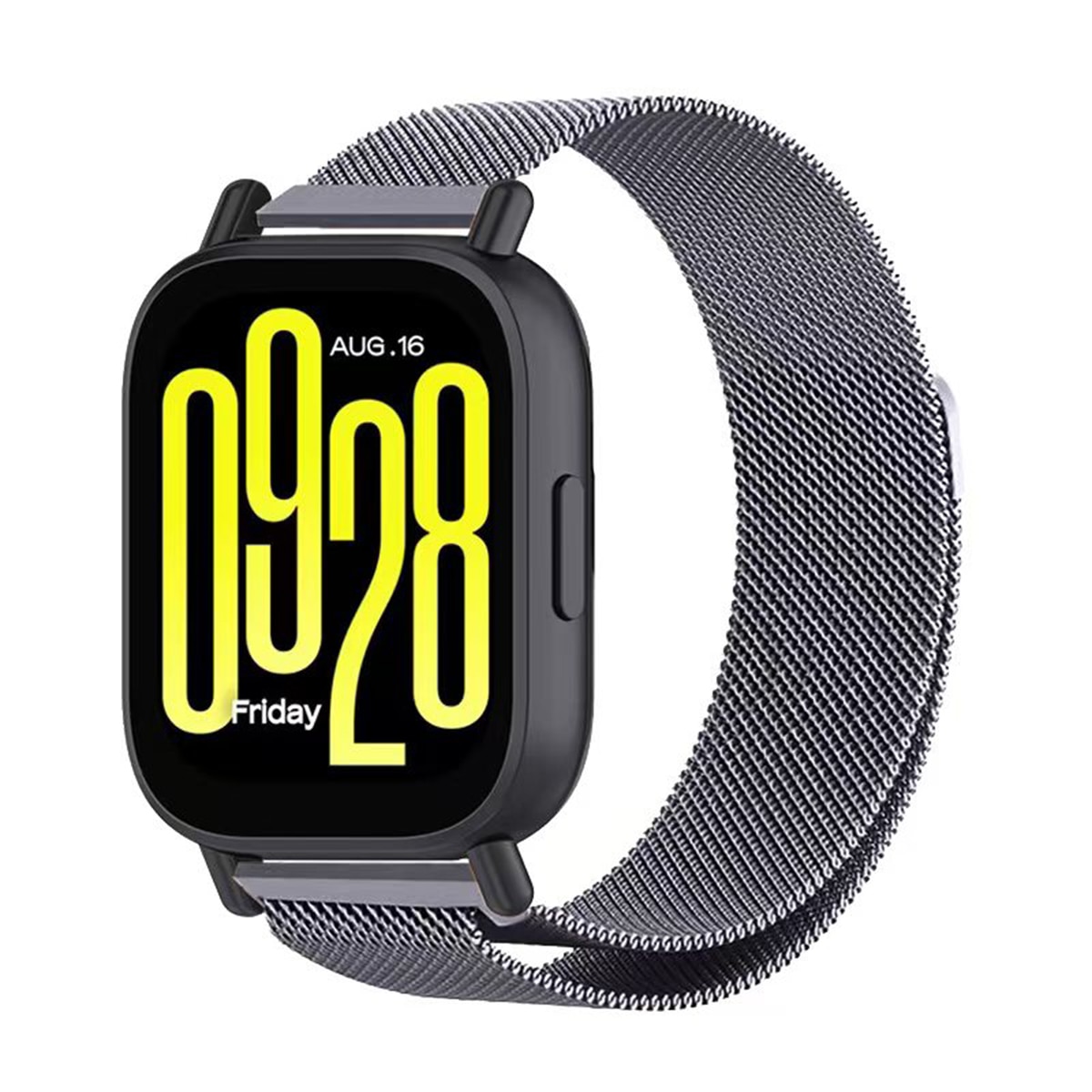 Pack de 2 unidades Correa Milanesa Friendly License Plata y Rosa para Xiaomi Redmi Watch 5 active y 5 lite Plata / Rosa-2