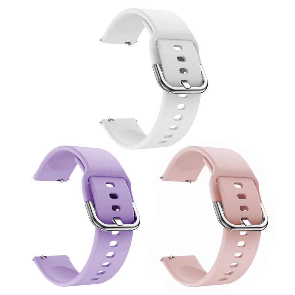 Imagen 0 de Correa universal Friendly License Silicona para Smartwatch - 3 unidades