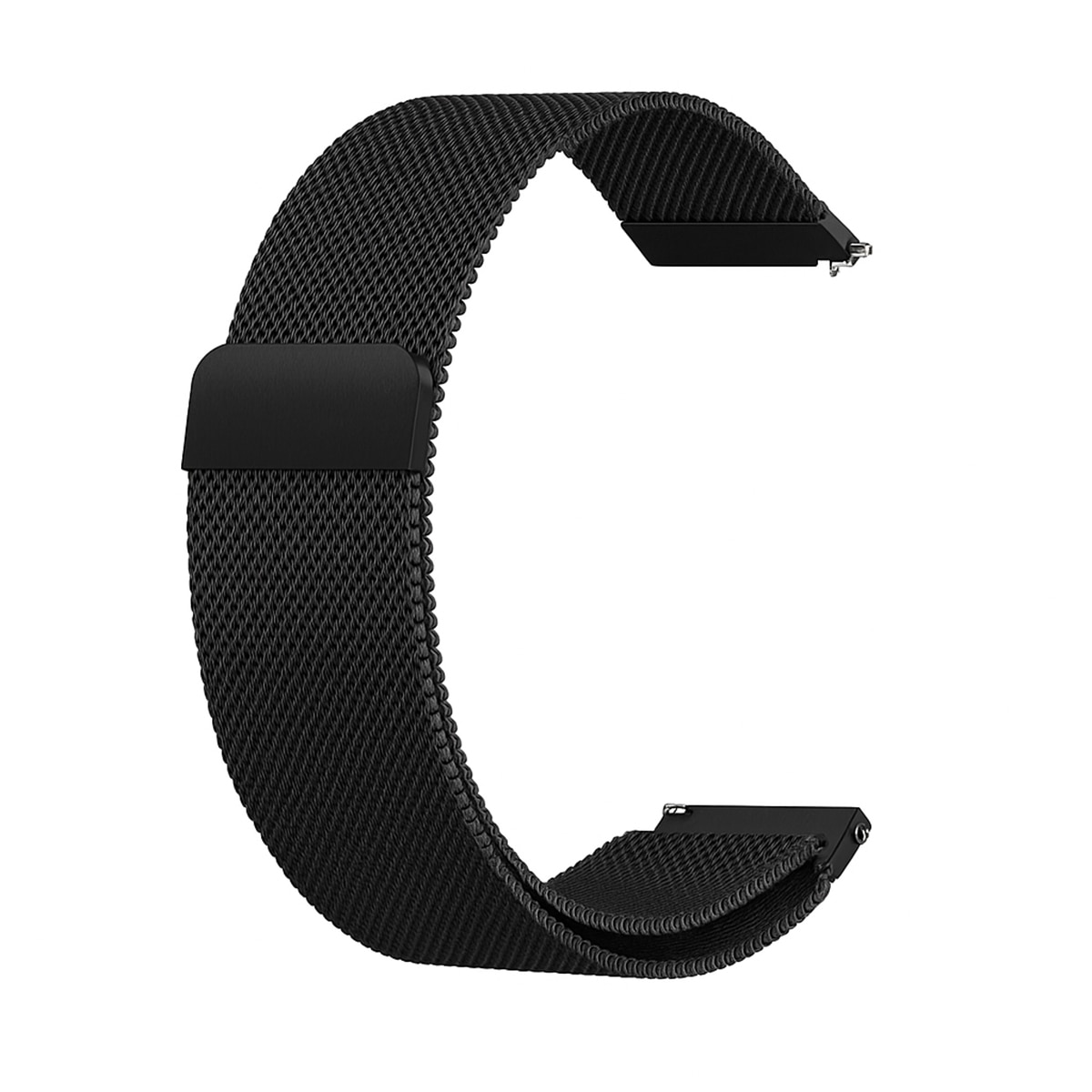 Pack de 3 pulseras Friendly License Milanesa Oro, Plata y Negro para Smartwatch de 22mm Multicolor-2