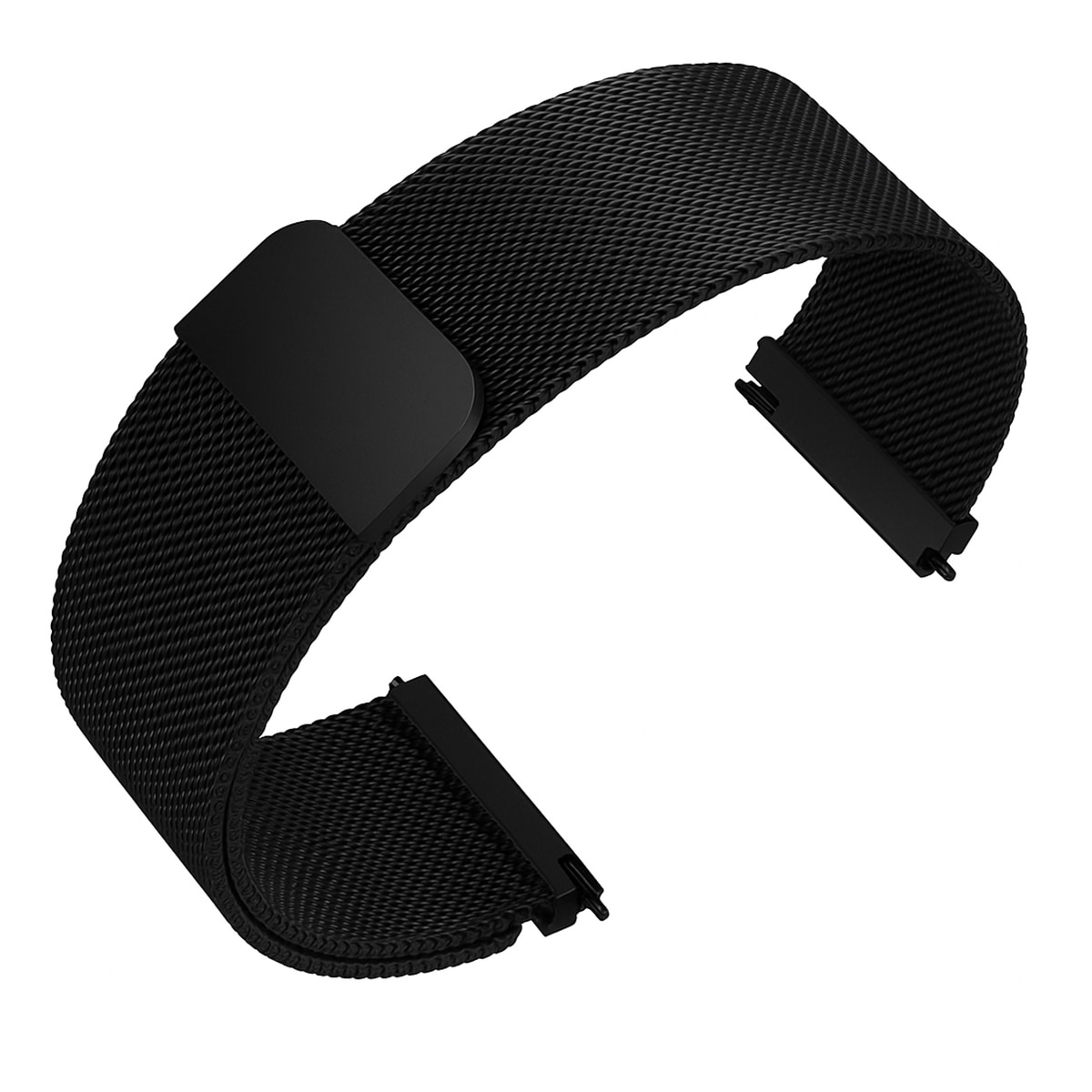 Pack de 3 pulseras Friendly License Milanesa Oro, Plata y Negro para Smartwatch de 22mm Multicolor-3