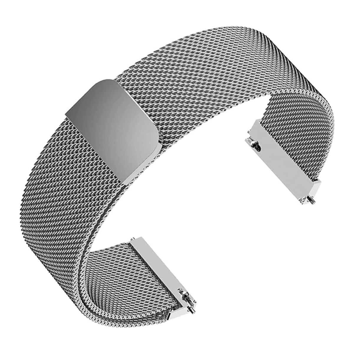 Pack de 3 pulseras Friendly License Milanesa Oro, Plata y Negro para Smartwatch de 22mm Multicolor-9