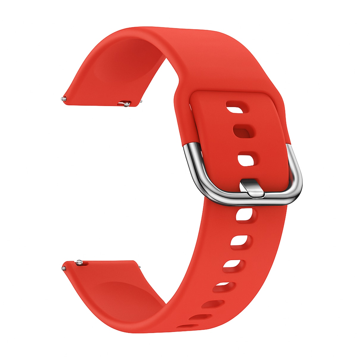 Pack de 3 pulseras Friendly License Silicona Gris, Azul Acero y Rojo para Smartwatch de 22mm Multicolor-6