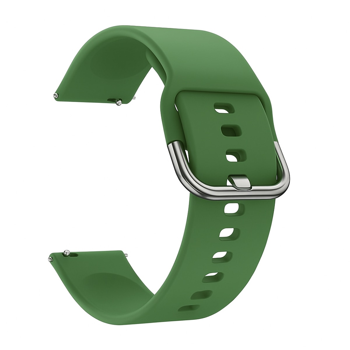 Pack de 3 pulseras Friendly License Silicona Naranja, Verde y Marrón para Smartwatch de 22mm - Multicolor Multicolor-4