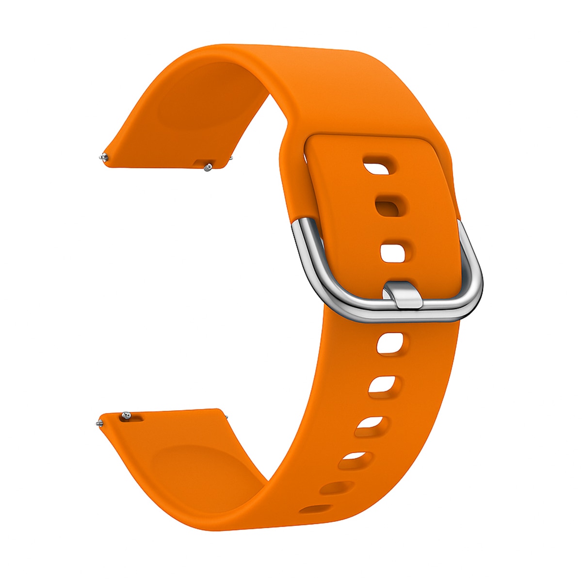 Pack de 3 pulseras Friendly License Silicona Naranja, Verde y Marrón para Smartwatch de 22mm - Multicolor Multicolor-6