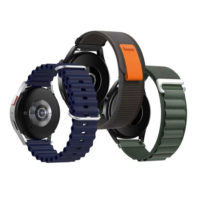 Imagen 0 de Pack de 3 correas Friendly License FANCY MIX2 Universal 22mm, para smartwatches