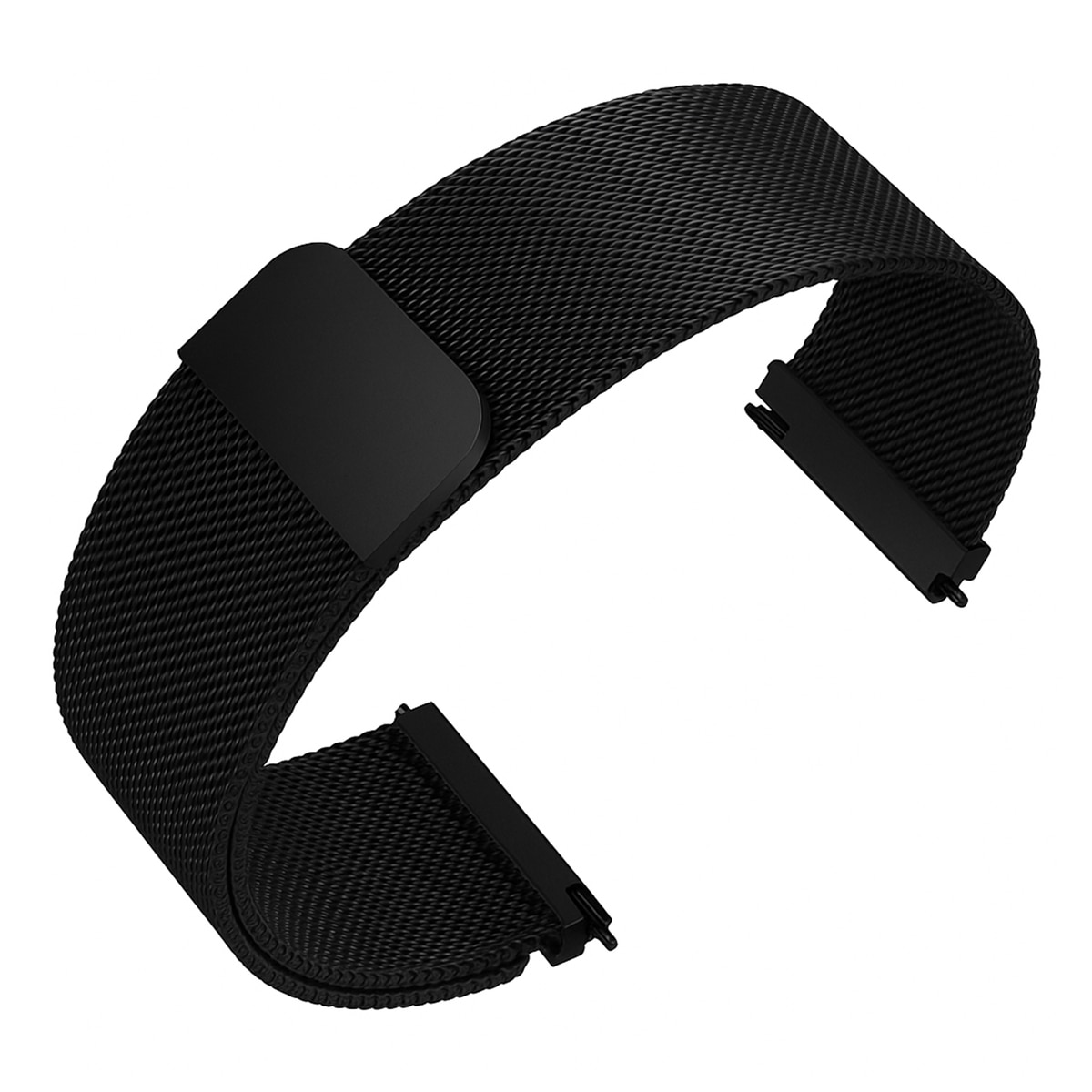 Correa Friendly License universal milanesa negra, 20mm, para smartwatches Multicolor-3