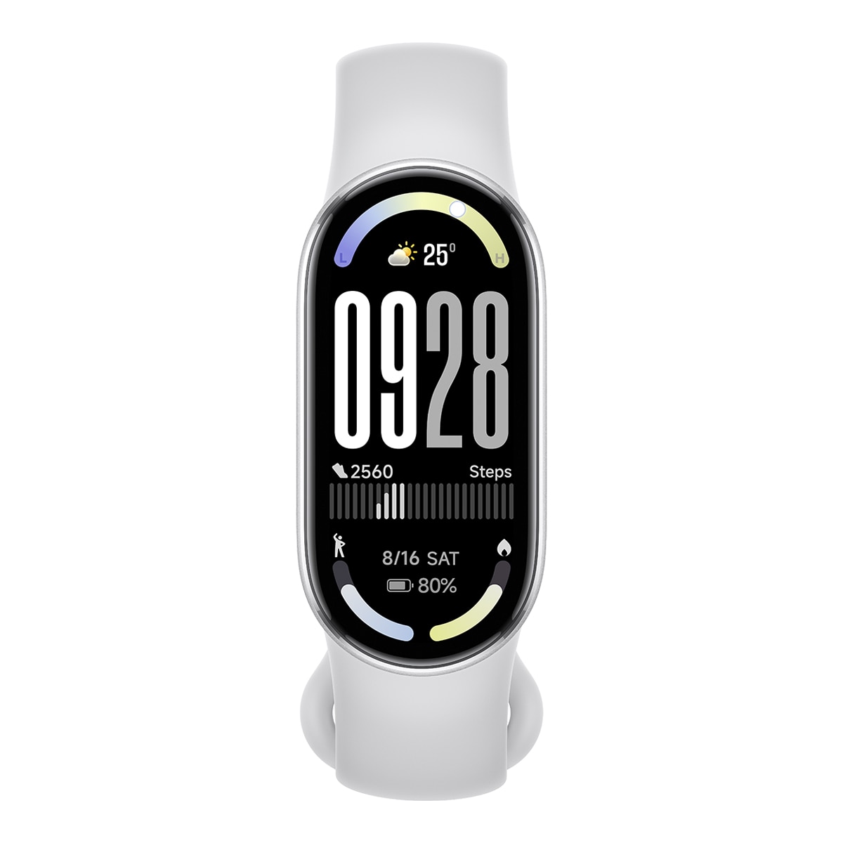 SmartBand Xiaomi 10 Pulseira de Atividades - Prata Prata-2