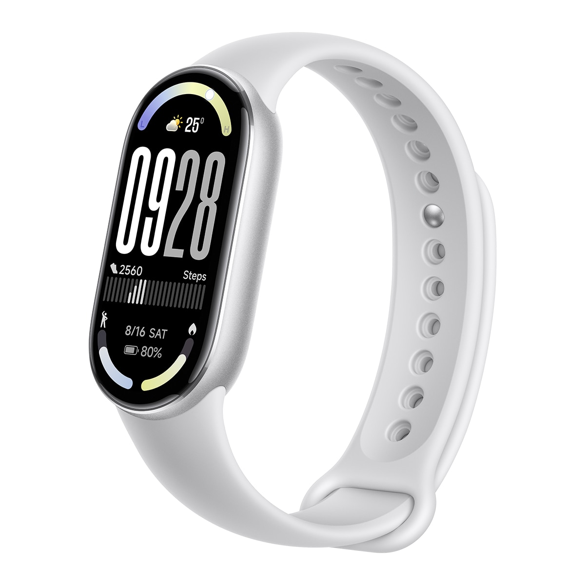SmartBand Xiaomi 10 Pulseira de Atividades - Prata Prata-3