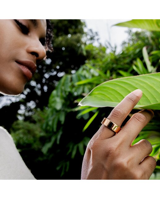Anel Inteligente Air Ring - Gold Dourado-7