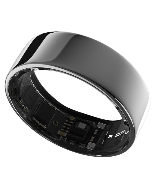 Anillo inteligente Ultrahuman Air Ring Space - Silver 7 - Diámetro interior 18,09 mm Silver-1