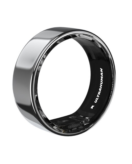 Anillo inteligente Ultrahuman Air Ring Space - Silver 7 - Diámetro interior 18,09 mm Silver-3
