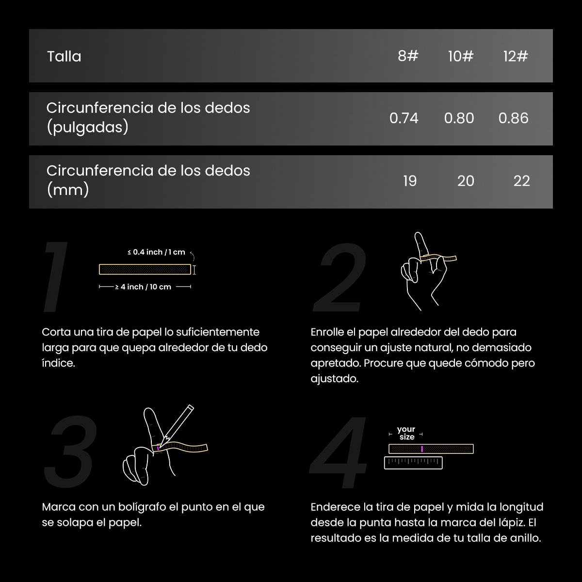 Anillo inteligente Amazfit Helio Ring Titanio Oro-13