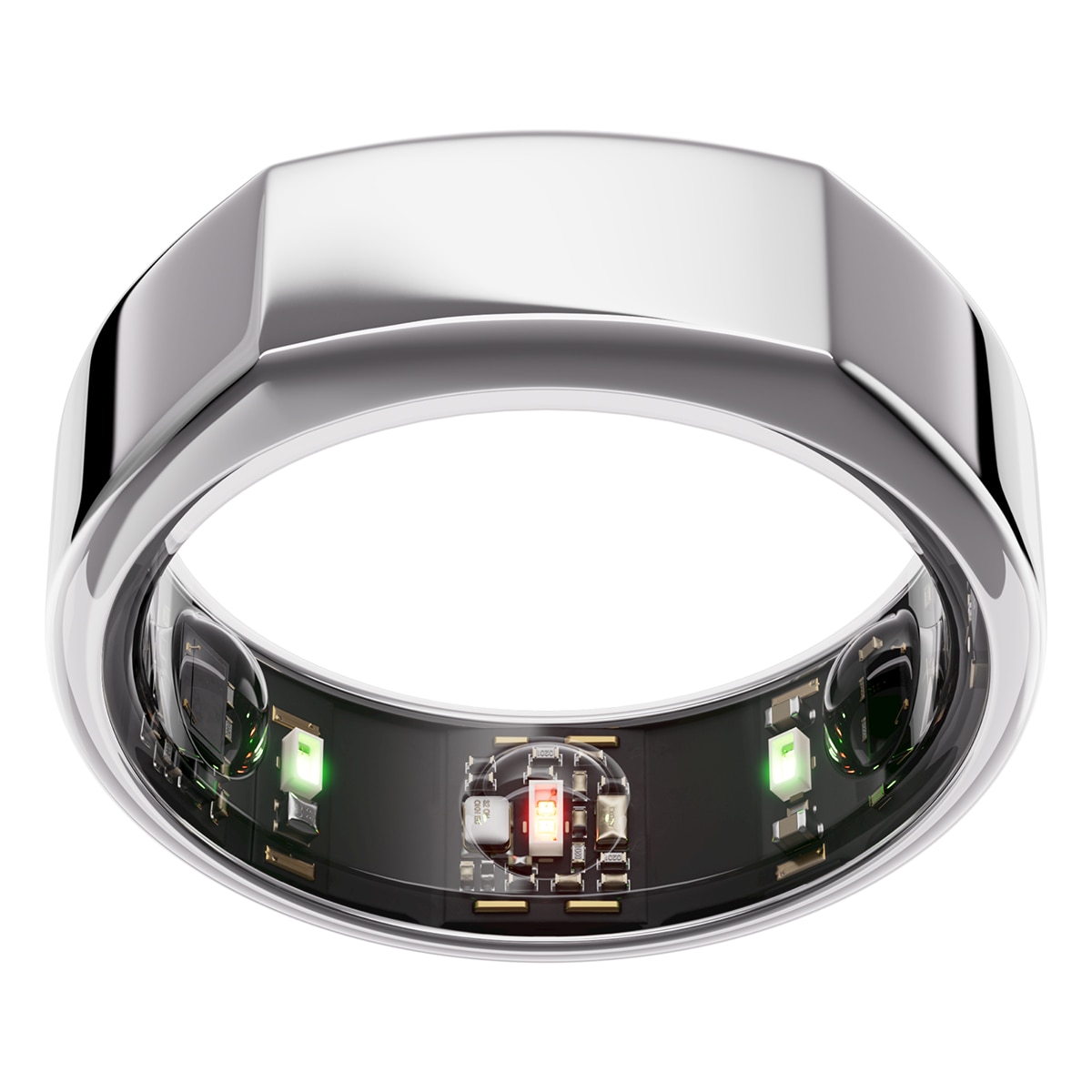 Anillo inteligente Oura Ring Gen3 Heritage Silver Plata-1