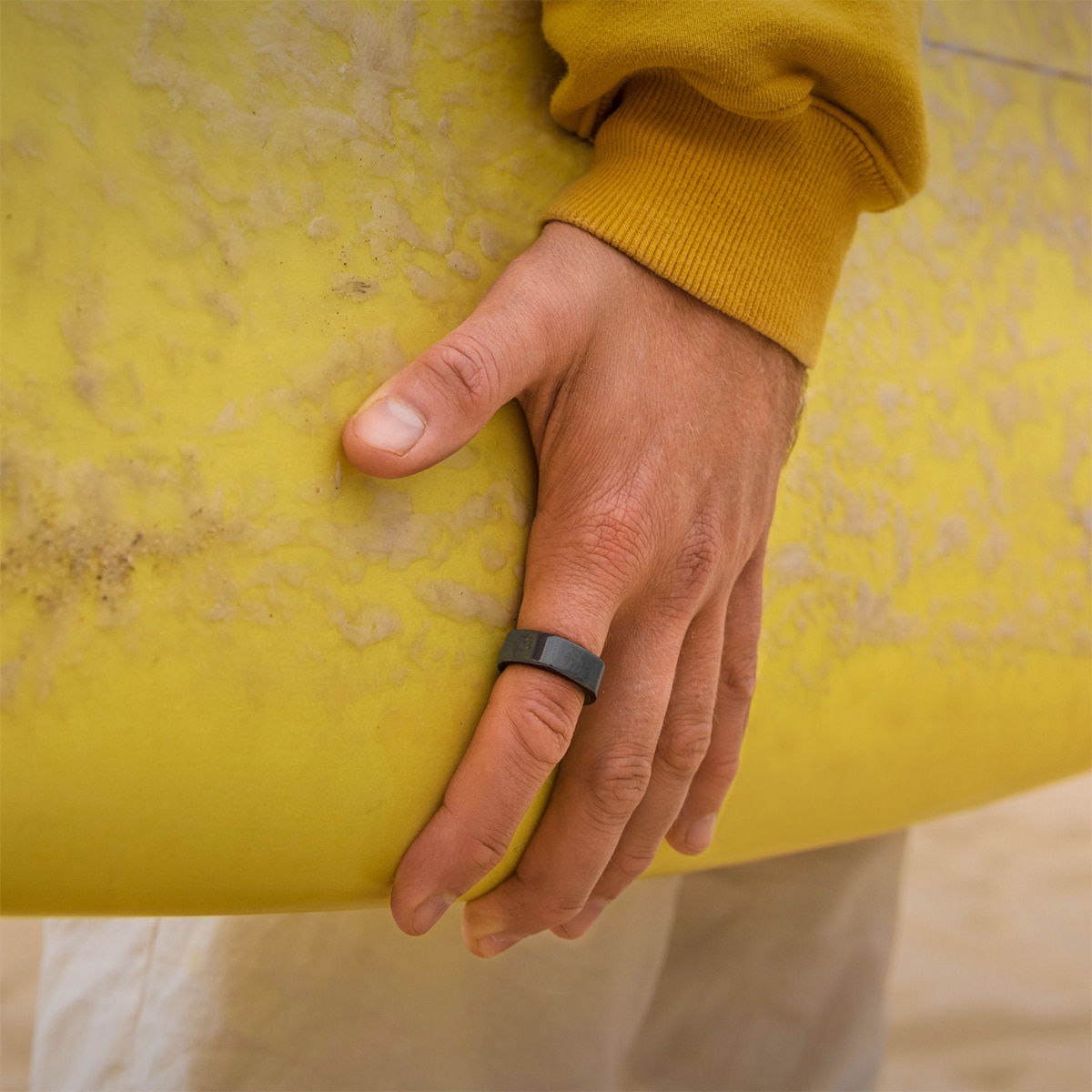 Anillo inteligente Oura Ring Gen3 Heritage Stealth Negro mate-7