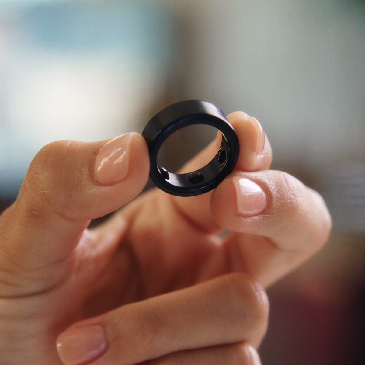 Anillo inteligente Oura Ring Gen3 Heritage Stealth Negro mate-10