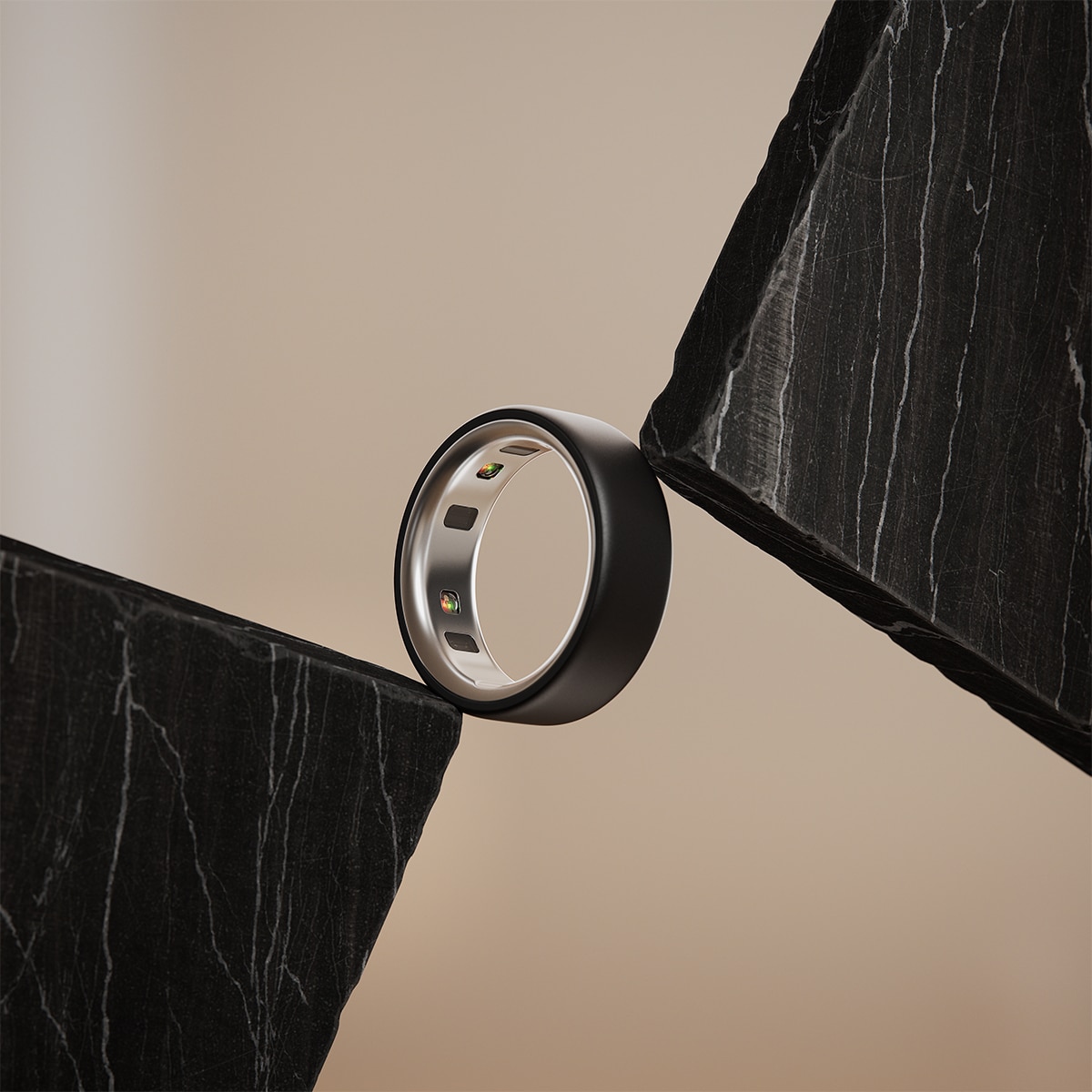 Anillo inteligente Oura Ring Gen4 Stealth - Negro mate 5 Negro mate-3