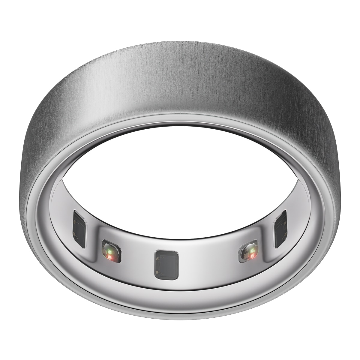 Oura - Anillo inteligente Oura Ring Gen4 Brushed Silver.