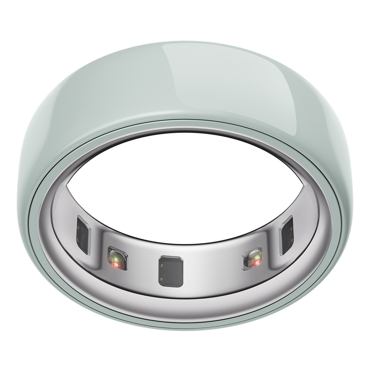 Anillo inteligente Oura Ring Gen4 Ceramic Verde claro