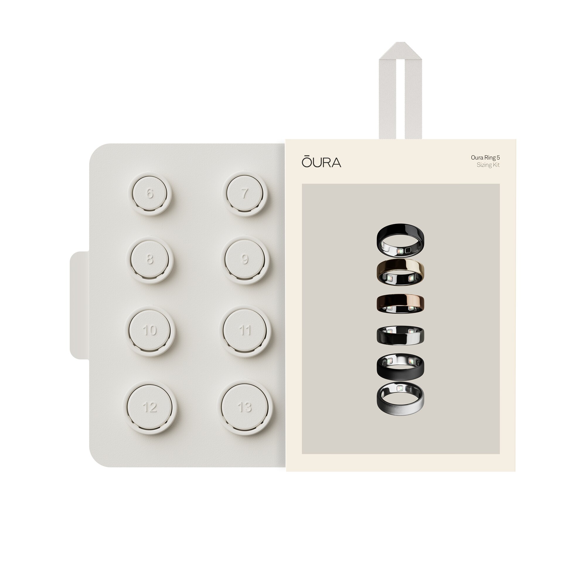 Imagen 0 de Oura Ring 5 Sizing Kit