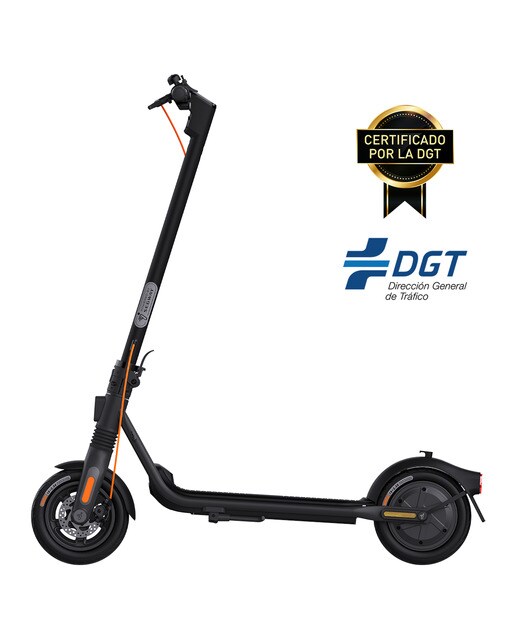Patinete eléctrico plegable Segway Ninebot KickScooter F2 Pro negro Negro-2