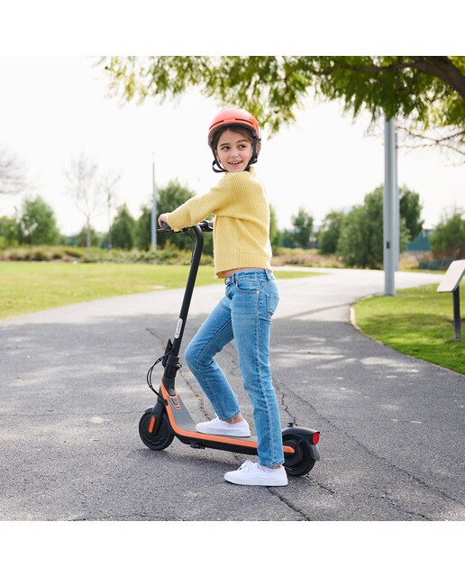 Patinete eléctrico plegable Segway C2 para niños - Negro Negro-4